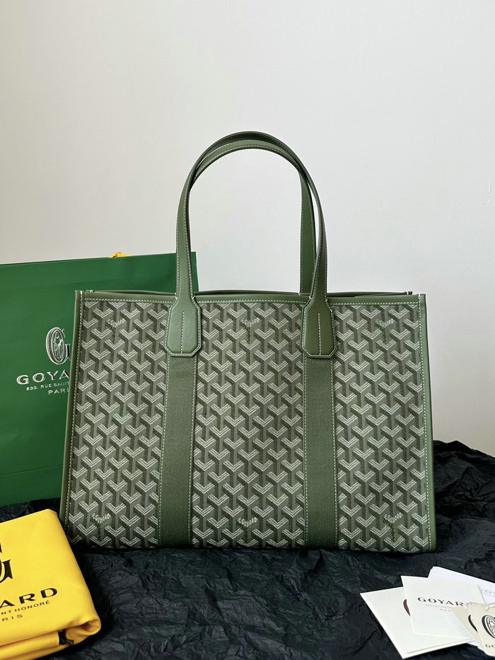 Goyard Villette MM Tote Khaki G6038