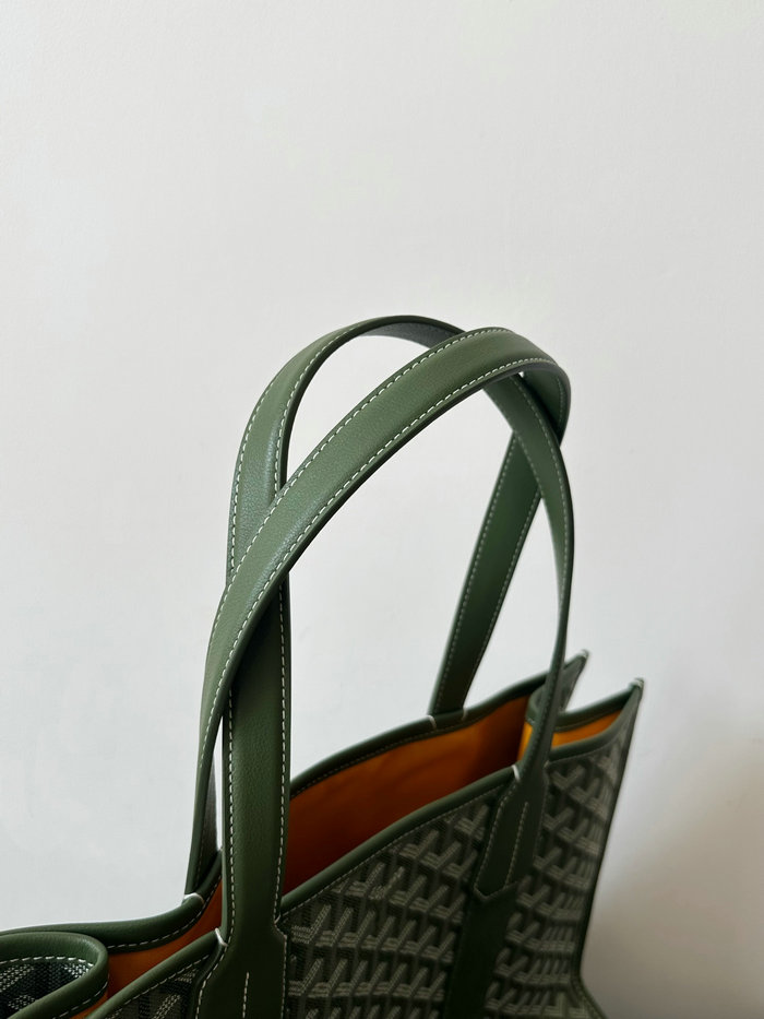 Goyard Villette MM Tote Khaki G6038