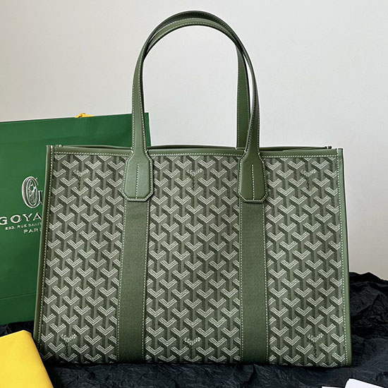 Goyard Villette MM Tote Khaki G6038