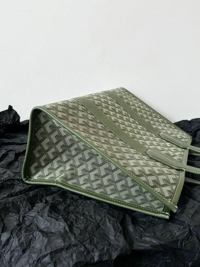 Goyard Villette PM Tote Khaki G6037