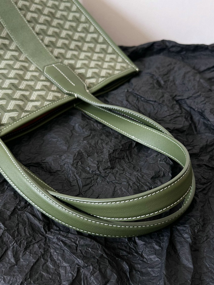 Goyard Villette PM Tote Khaki G6037