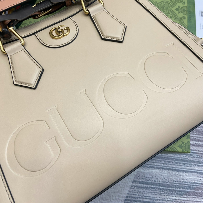 Gucci Diana Small Tote Bag 702721 Beige