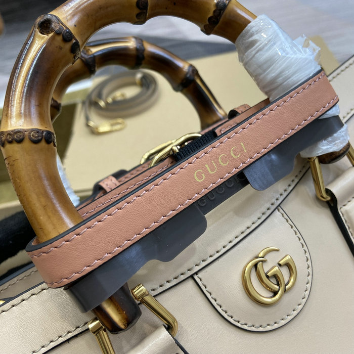 Gucci Diana Small Tote Bag 702721 Beige