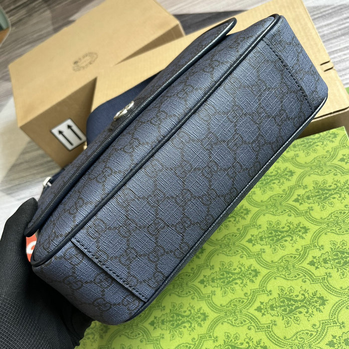 Gucci Ophidia Medium Messenger Bag 761741 Blue