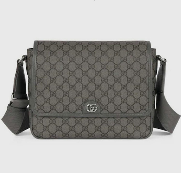 Gucci Ophidia Medium Messenger Bag 761741 Grey