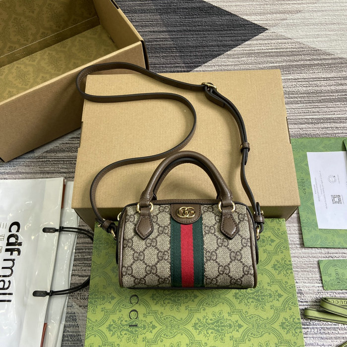 Gucci Ophidia Super Mini Bag 781490 Brown