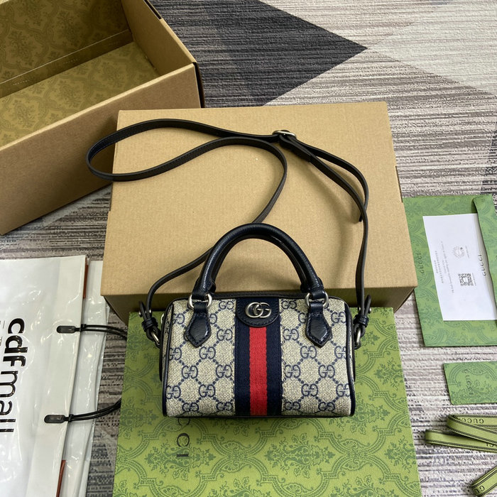 Gucci Ophidia Super Mini Bag 781490 Navy