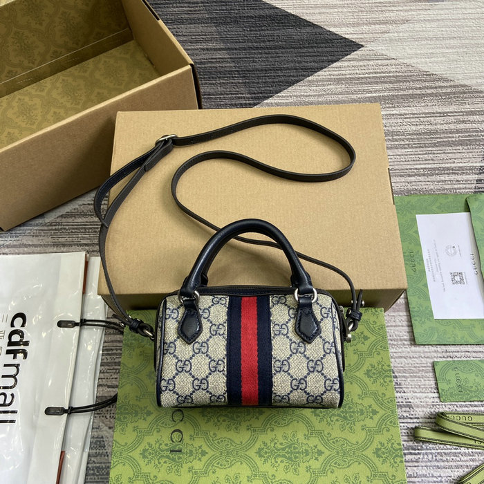 Gucci Ophidia Super Mini Bag 781490 Navy