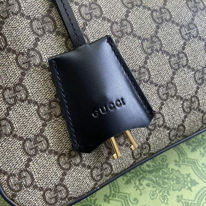 Gucci Padlock GG Medium Shoulder Bag Black 795113