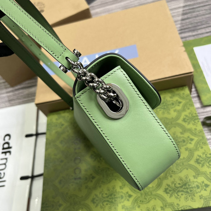 Gucci Petite GG Mini Shoulder Bag 739722 Green