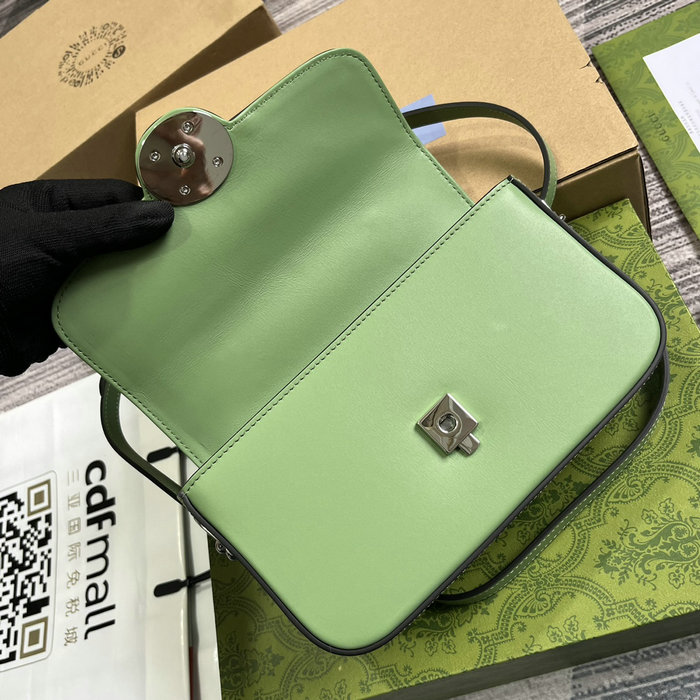 Gucci Petite GG Mini Shoulder Bag 739722 Green