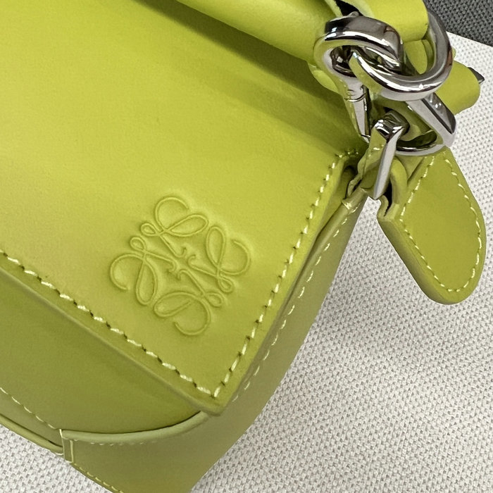 Loewe Classic Calfskin Mini Puzzle Bag L062312 Yellow