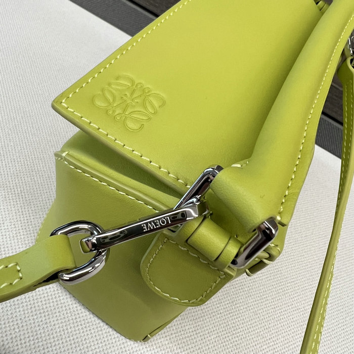 Loewe Classic Calfskin Mini Puzzle Bag L062312 Yellow