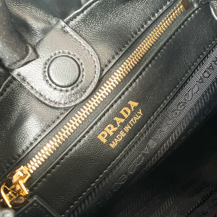 Prada Lambskin Shoulder Bag1BG541 Black