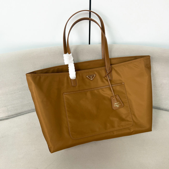 Prada Re-edition 1978 Large Tote Bag Brown 1BG527