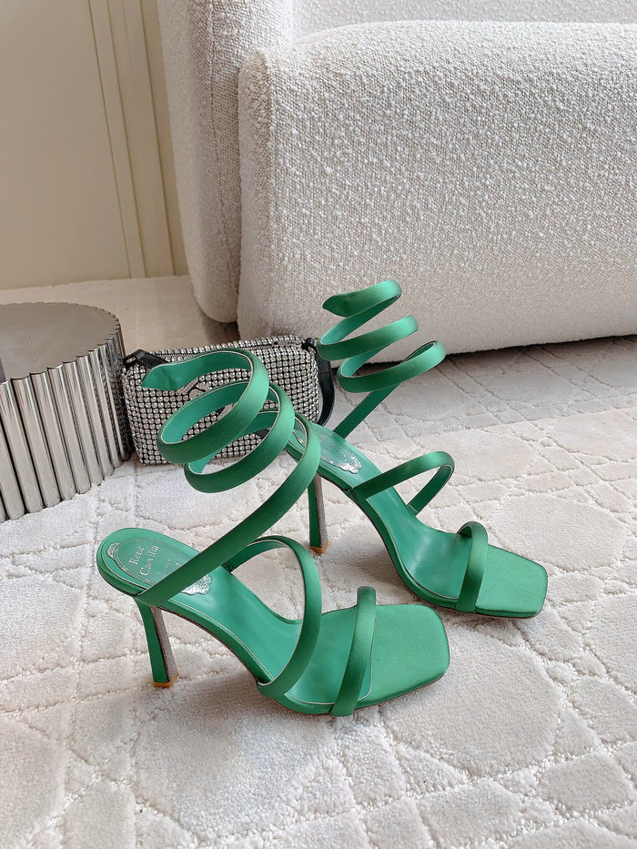 Rene Caovilla Satin Sandals WSR52206