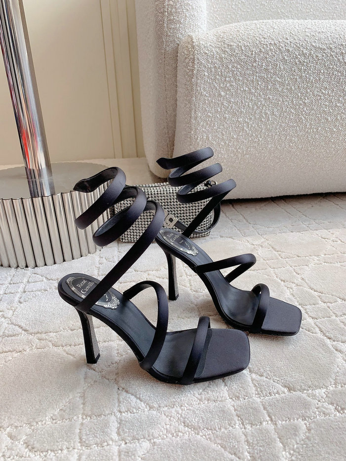 Rene Caovilla Satin Sandals WSR52212