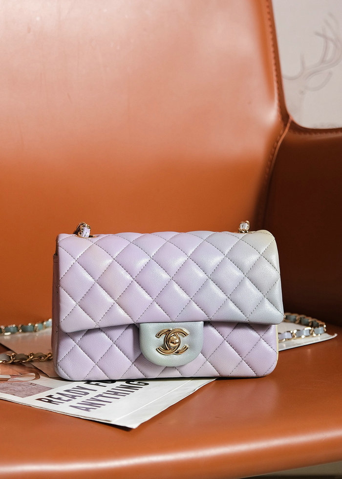 Small Chanel Lambskin Flap Bag A1116