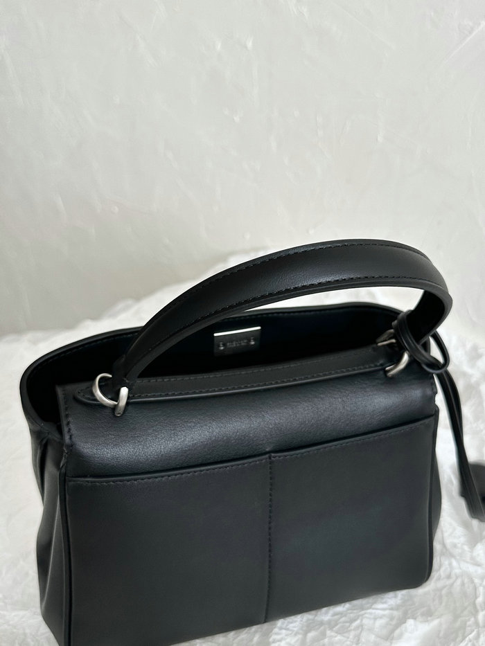 Balenciaga Rodeo Mini Handbag B795456 Black with Silver