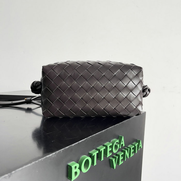 Bottega Veneta Small Avenue Loop Bag 796615 Dark Brown