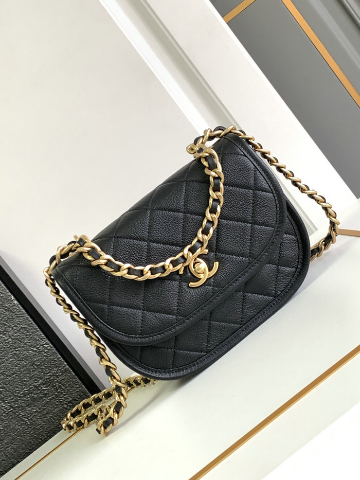 Chanel Calfskin Messenger Bag AS4845