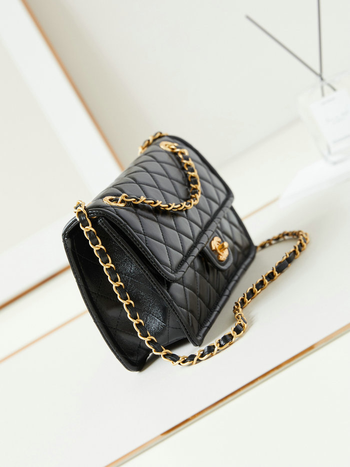 Chanel Lambskin Flap Bag AS4686 Black