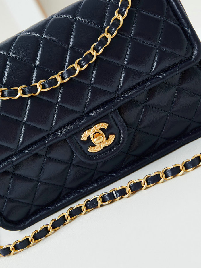 Chanel Lambskin Flap Bag AS4686 Blue