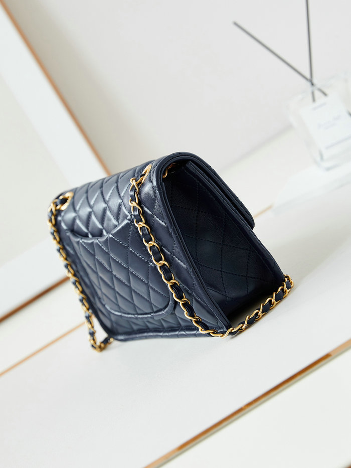 Chanel Lambskin Flap Bag AS4686 Blue