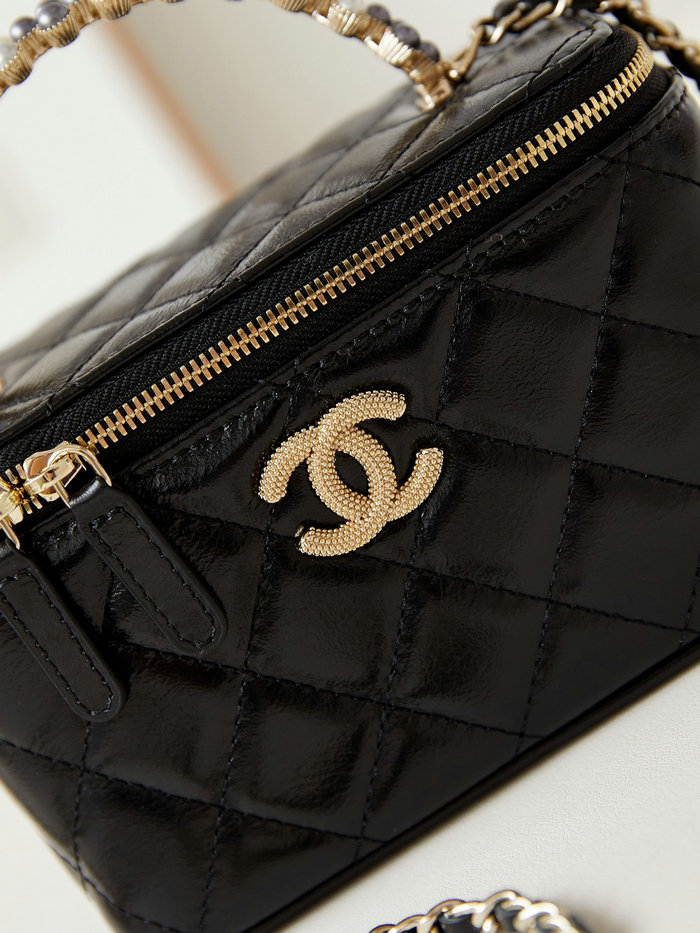 Chanel Small Vanity Case AP3804 Black