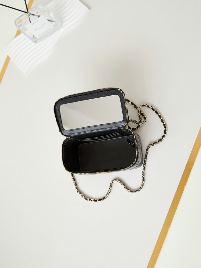 Chanel Small Vanity Case AP3804 Black