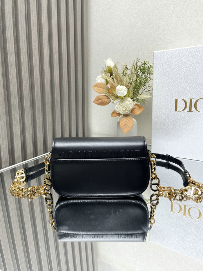 Dior Small 30 Montaigne Avenue Bag D9017 Black