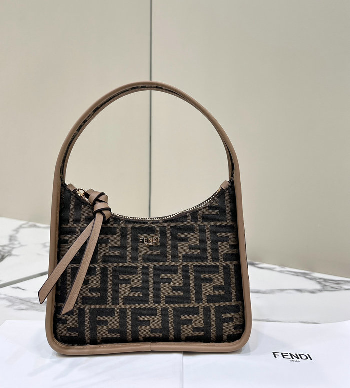 Fendi Mini Fendessence Fabric Hobo Bag F80165