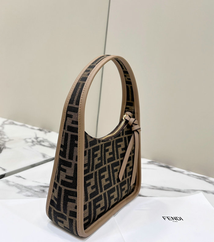 Fendi Mini Fendessence Fabric Hobo Bag F80165