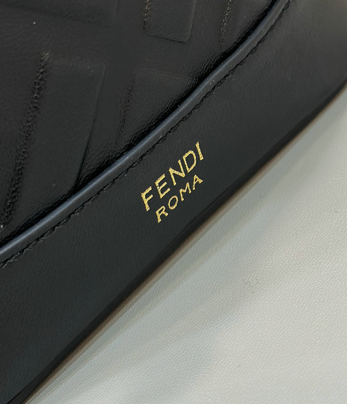 Fendi Small Mon Tresor Bucket Bag F8637 Black