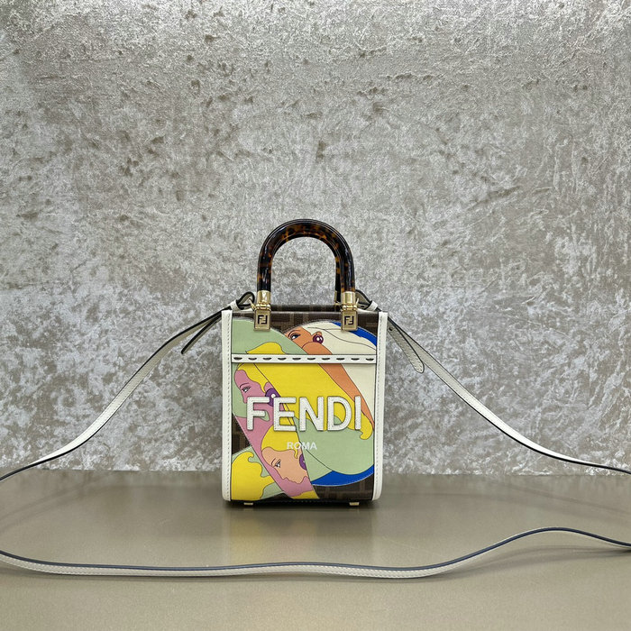 Fendi Sunshine Mini Tote Bag F05103