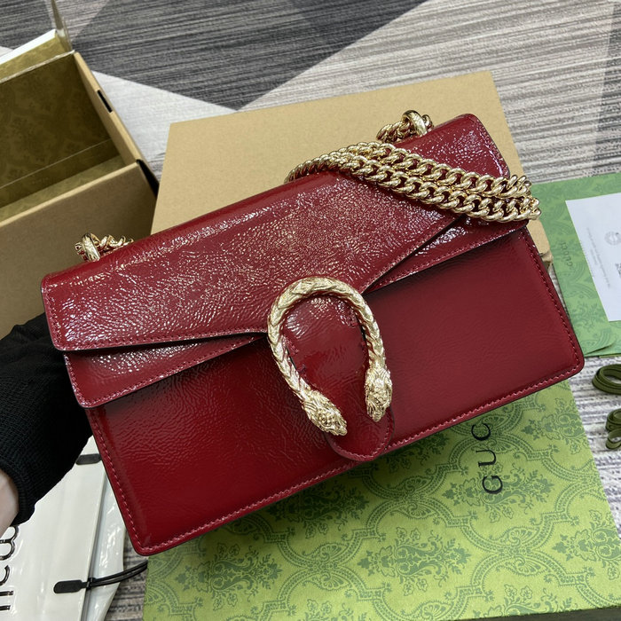 Gucci Dionysus Small Shoulder Bag Red 795005