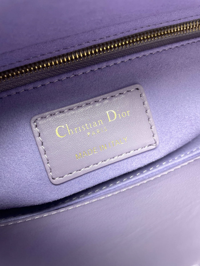 Lady Dior Lambskin Bag Puple MD0505