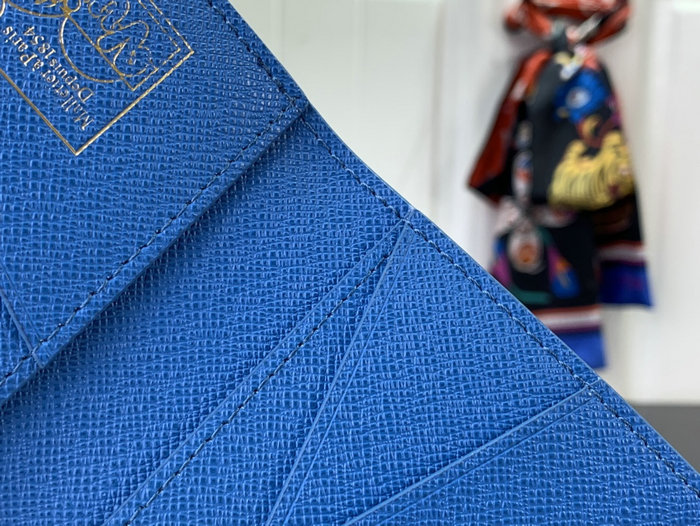 Louis Vuitton Pocket Organizer M83498 Blue