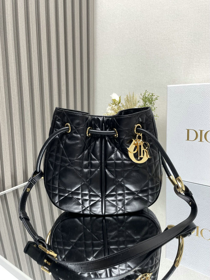 Medium Dior Lambskin Nolita Bag Black M2312