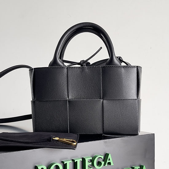 Bottega Veneta Candy Arco Tote Bag B729029 Black