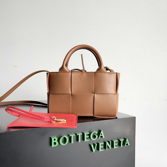 Bottega Veneta Candy Arco Tote Bag B729029 Brown