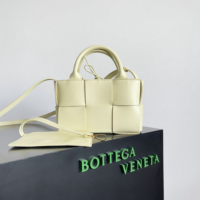 Bottega Veneta Candy Arco Tote Bag B729029 Cream