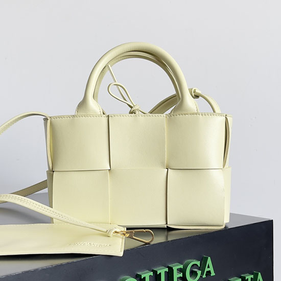 Bottega Veneta Candy Arco Tote Bag B729029 Cream