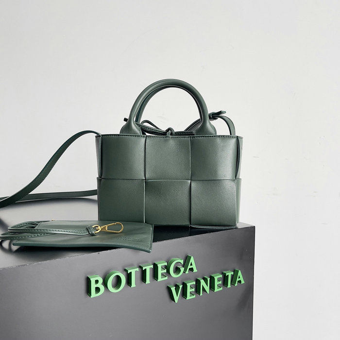 Bottega Veneta Candy Arco Tote Bag B729029 Dark Green