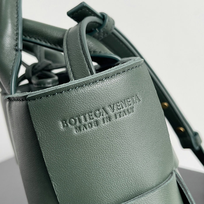 Bottega Veneta Candy Arco Tote Bag B729029 Dark Green