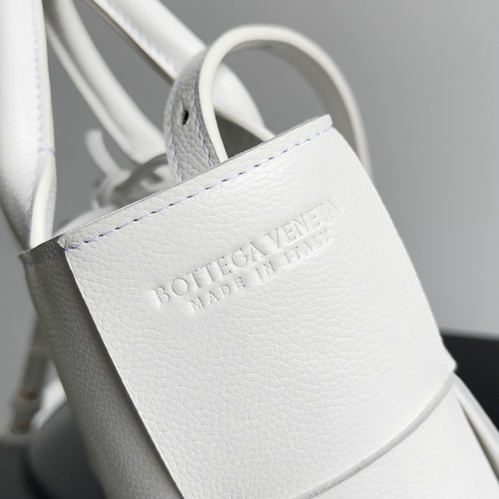 Bottega Veneta Candy Arco Tote Bag B729029 White