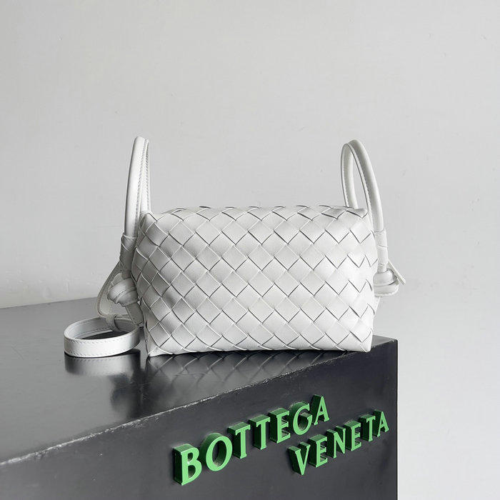 Bottega Veneta Small Avenue Loop Bag 796615 White