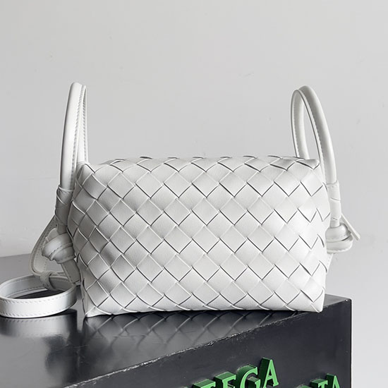 Bottega Veneta Small Avenue Loop Bag 796615 White