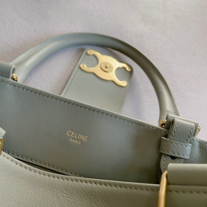 Celine Medium Appoline Bag 114963 Green Clay