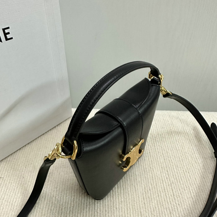 Celine Mini Bucket Triomphe 10K943 Black